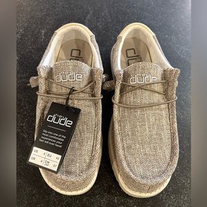 NWT men’s Hey Dude!  Never been worn.